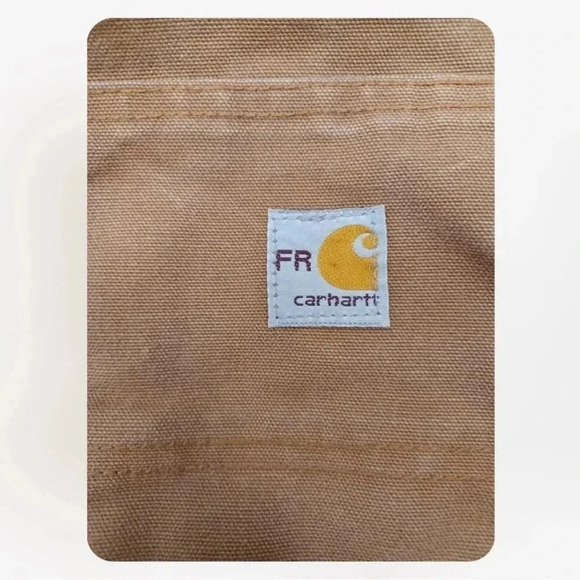 Carhartt Loose Fit Washed  Duck Flannel Lined Pants Size 36 - Picture 9 of 12